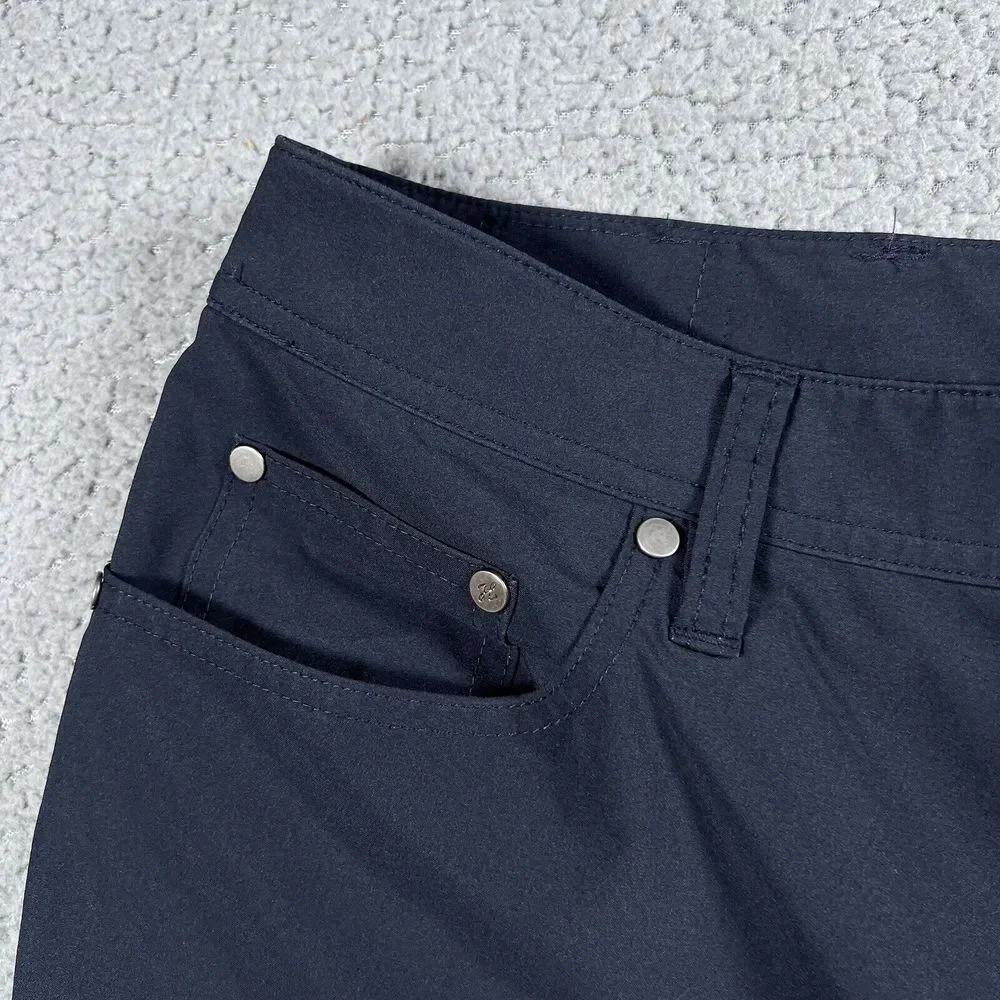 J‎ Hilburn Mens Pants 40x29 Blue Golf Stretch Chino Tech STU